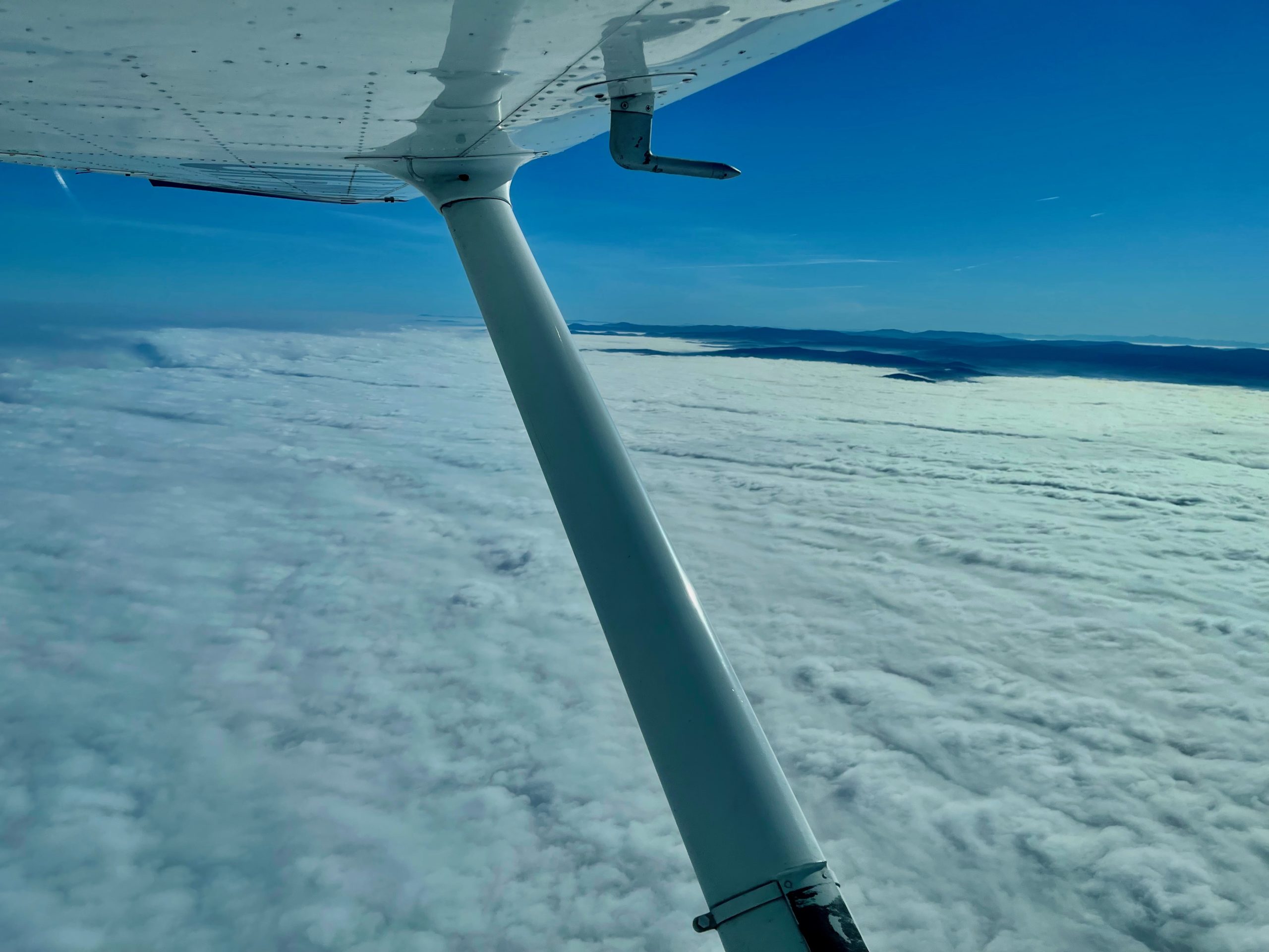 Right side – VFR. Left side – nope.